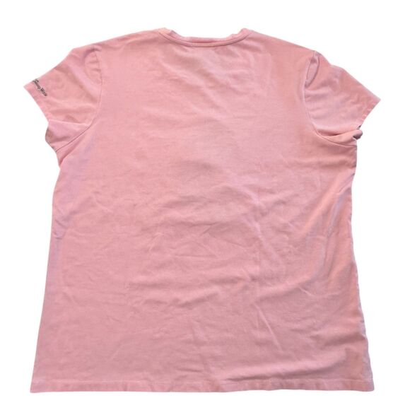 Lot 2 Disney Parks Mickey Minnie Mouse Size XXL Pink Sequin Black Bling T Shirt - Picture 5 of 16